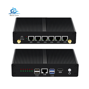 Firewall Router <strong>Computer</strong> Vpn In-tel Ce-leron 2955U Core I3 4010U I5 4200U 6 Ethernet RJ45 Fanless Multi Lan Pfsense Mini Pc - Product Image 1