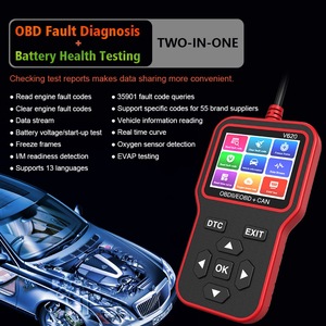 Tarjeta lectora de código de diagnóstico de coche multifunción portátil V620, pantalla a Color grande de 2,8 pulgadas, escáner automático, Analizador de motor, 1 año - Product Image 5