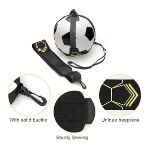 Customized LOGO Pattern Soccer Training Equipment Football Kick <strong>Trainer</strong> with Adjustment Belt Soccer Solo Practice Training Aid - Product Image 3