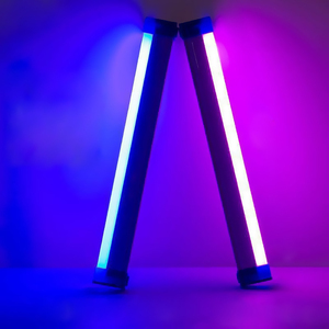 หลอดไฟ LED แบบชาร์จไฟได้ไฟ LED นีออนสีแบบพกพาไฟวิดีโอแบบ USB แบตเตอรี่ภายใน - Product Image 3