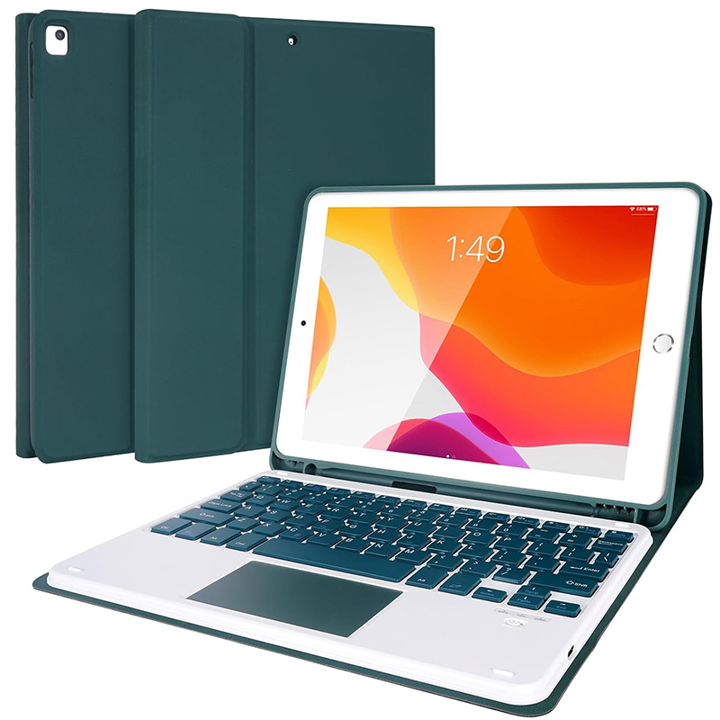 Boîtier vert foncé + clavier vert