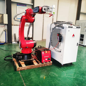 3D-Roboter-Laserschweißmaschine mit Schweißnaht-Tracking-System Programmierung Automatische Faserroboter-Schweißer-Workstation 1500w 3000w - Product Image 1