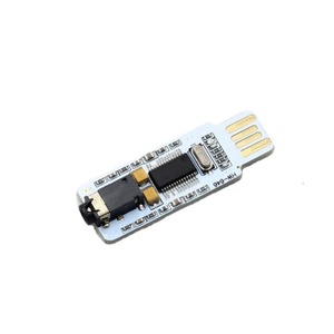 Mini <strong>PCM2704</strong> USB Audio Sound Card DAC Decoder Board Free Drive for PC Laptop - Product Image 1