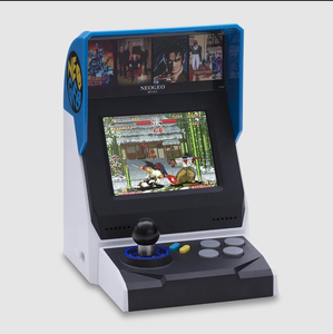 NEOGEO Mini Arcade International Version, 40 Pre-Loaded Classic SNK <strong>Games</strong>:The King of the Fighters / Metal SLUG and More - Product Image 1