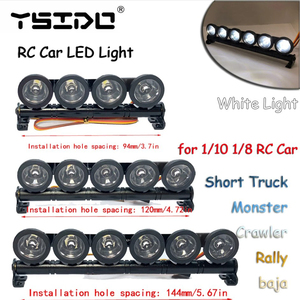 4/5/6เลนส์ RC หลอดไฟ LED ติดบาร์โคมไฟควบคุม CH3โหมดกระพริบสำหรับ1/10 1/8 Traxxas HSP HPI RC Monster trawler SHORT TRUCK - Product Image 2