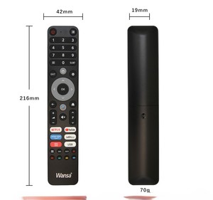 RC902V FMR1 44 düğmeler TCL TV için 6 App düğmeli sesli uzaktan kumanda - Product Image 2