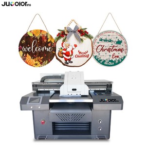 JUCOLOR ขนาดเล็ก 50x70 ซม.I2 หัว DIY ปากกากอล์ฟเคสโทรศัพท์ 3D ลายนูนดิจิตอล A2 อัตโนมัติ UV Flatbed เครื่องพิมพ์โรตารี่ D - Product Image 2