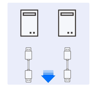 适用于两台计算机的新库存USB3.0双端口KVM切换器打印机共享开关选择器 - Product Image 2