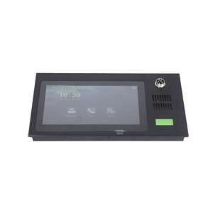 Professionale TCP/IP PA Sistema SIP Rete Tavolo A Collo D'oca di Paging Microfono 7 pollici Touch Screen Stazione di Chiamata con Citofono - Product Image 2