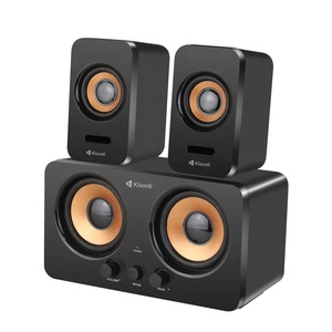 Sistema de audio de sonido envolvente de cine en casa multimedia USB 2,2 para altavoces compatibles con Bluetooth para uso en computadora
