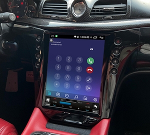 12.1 krando "מסך סטריאו לרכב בסגנון טסלה עבור maserati gt gc-2007-2017 רכב אלחוטי אנדרואיד ניווט אוטומטי gps אוזניות