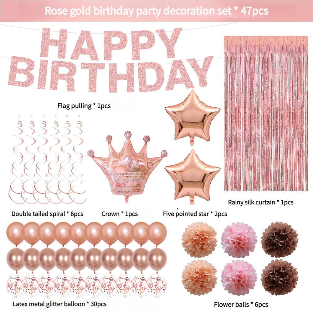 Ensemble en or rose 2