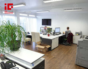 Contenedor de acero modular prefabricado, edificio portátil modular para exteriores, vivienda social