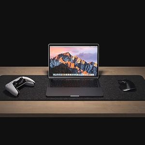 Felt Desk Protector with <strong>Keyboard</strong> and Mouse Pad <strong>Computer</strong> Desk Mat for Office <strong>Use</strong> - Product Image 2