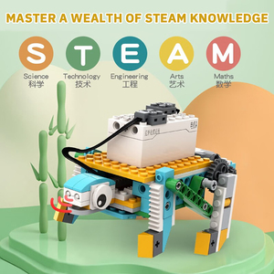 Rompecabezas de aprendizaje de Robot, Kit de entrenamiento lógico, modelo de programa de prueba 9686, juguete educativo de bloques de construcción electrónicos de Ciencia - Product Image 3