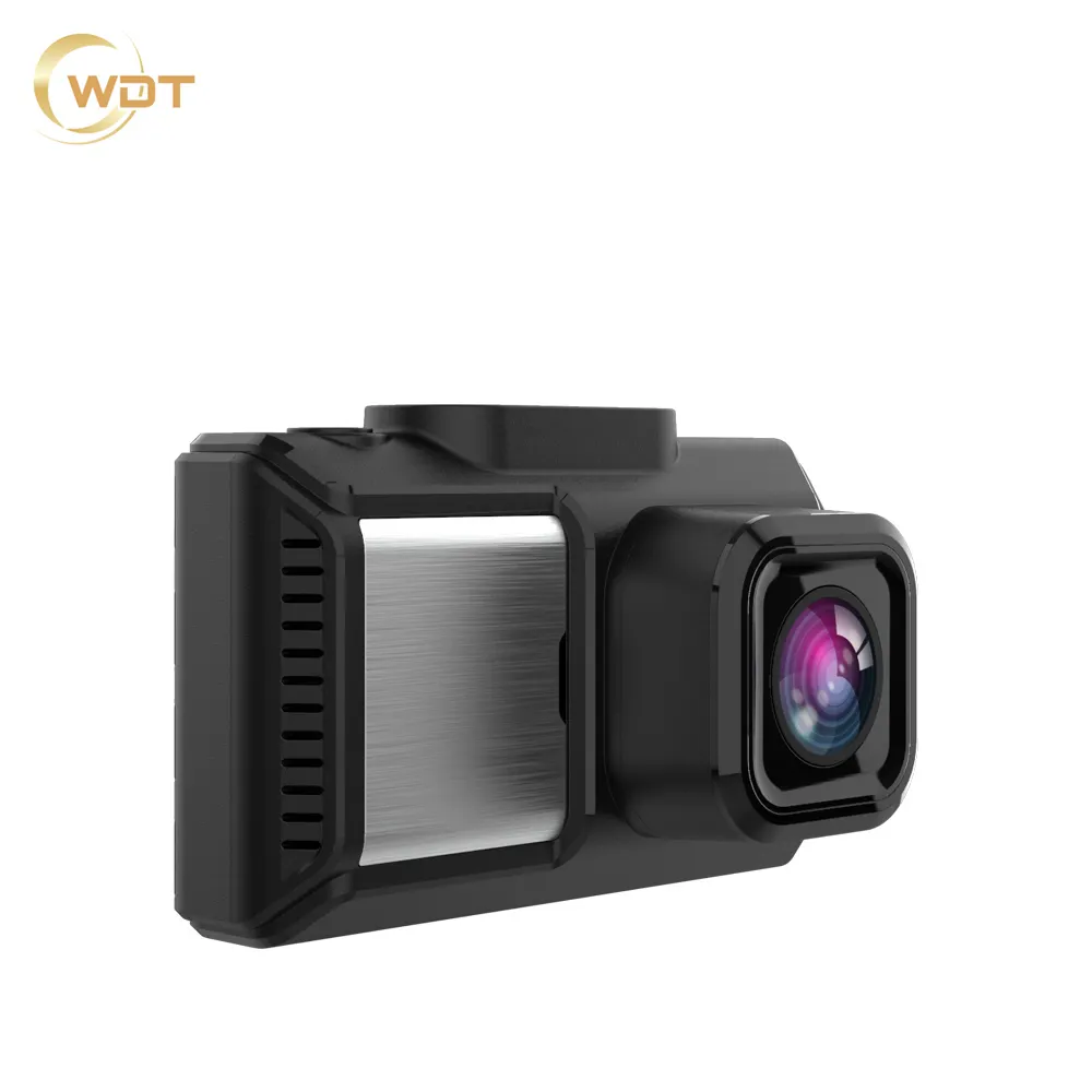 WDT مصنع أسعار الجملة الجبهة و الخلفية كاميرا مزدوجة 1080P كامل HD 2.45 بوصة IPS عرض جهاز تسجيل فيديو رقمي للسيارات مسجل قيادة