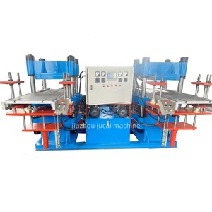 Parti di ricambio di gomma che curano la stampa che fa la macchina, pressa vulcanizzante di gomma idraulica con il dispositivo dell'espulsore 2RT/3RT - Product Image 1