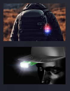 <strong>2025</strong> Fluorescent EDC Flash Light Strong Magnet <strong>LED</strong> Glow Light Multifunction Emergency Worklight Mini Camping Keychain Flashlight - Product Image 5