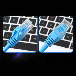 Fabrika toptan özelleştirilebilir korumasız bükümlü çift Cat5E kablo Cca iletken kedi 5 ağ kablosu - Product Image 3