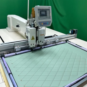 Máquina DE COSER automática de alta velocidad con patrón de plantilla de programación CNC para funda de asiento de coche artículos de cuero - Product Image 1