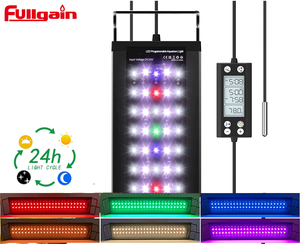 Fullgain FG178 программируемый аквариумный светильник с ЖК-монитором термометр для водных растений функция памяти 24/7 цикла - Product Image 1