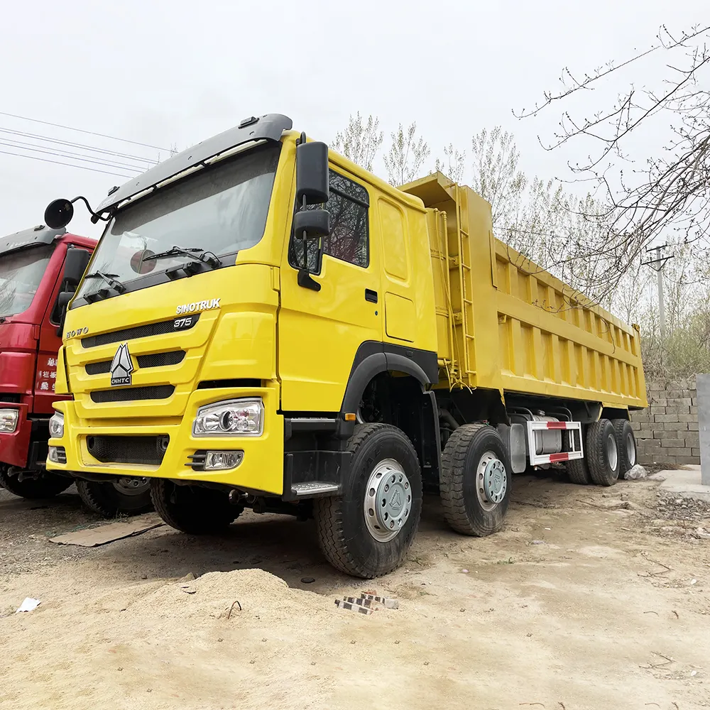 Xe tải Sino 12 bánh 20 30 mét khối HOWO 30 40 tấn 6x4 8x4 sử dụng xe tải tự đổ