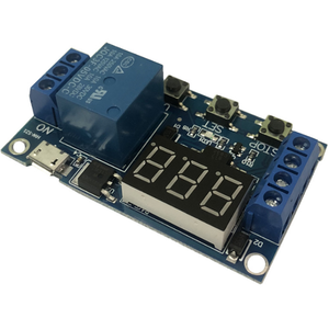 Relé de retardo de encendido y apagado, módulo de interruptor de circuito de tiempo de ciclo - Product Image 5