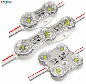 ชิป LED แบบ2W DC 12V 4ชิ้นกันน้ำ Samsung ทรงสี่เหลี่ยม2835 SMD แผงไฟ LED - Product Image 2