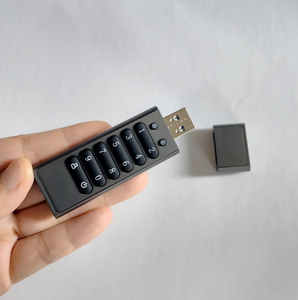 OEM批发定制徽标加密密码金属usb驱动器32gb 64gb 128gb 3.0快速带硬件写保护 - Product Image 2