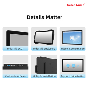 GreenTouch 27 Inch Industrial <strong>Lcd</strong> <strong>Touch</strong> <strong>Screen</strong> Capacitive <strong>Touch</strong> <strong>Screen</strong> Multi-<strong>touch</strong> Pc <strong>Computer</strong> <strong>Monitor</strong> - Product Image 2