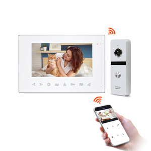 Sıcak satış tuya wifi görüntülü kapı telefonu interkom kapı zili 4 wire commax diyafon akıllı mobil uygulama kontrolü akıllı ev - Product Image 6