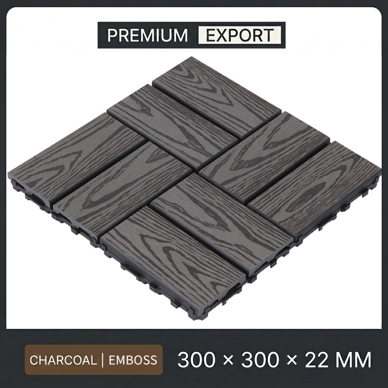 Charcoal - Cross-Hatch (Embossed)
