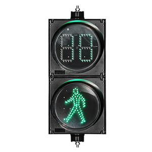 <strong>Fama</strong> Factory 200mm Pedestrian Traffic Signal Light Dynamic Signal With Countdown Timer Meter - Product Image 2