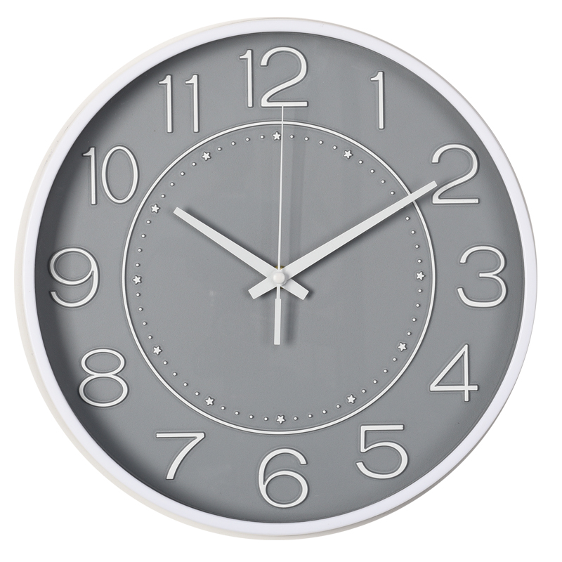 3d home decoration decorative modern plastic creative nordic wall clock simple