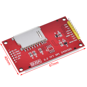 2.2 inç 240*320 nokta SPI TFT LCD seri Port modülü ekran ILI9341 5V / 3.3V 2.2 ''240x320 Arduino DIY için - Product Image 2