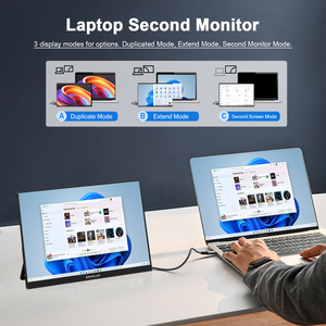 Ultra-Slim 16-Inch 2.5K 144Hz IPS Panel <strong>Computer</strong> <strong>Monitor</strong> Compatible <strong>with</strong> PC Switch PS5 PS4 Nintendo New <strong>with</strong> <strong>Built</strong>-<strong>in</strong> Speaker - Product Image 5