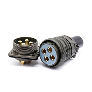 MS3102A36-5P-conector de Metal de 4 pines, conector de alimentación de acoplamiento roscado - Product Image 4