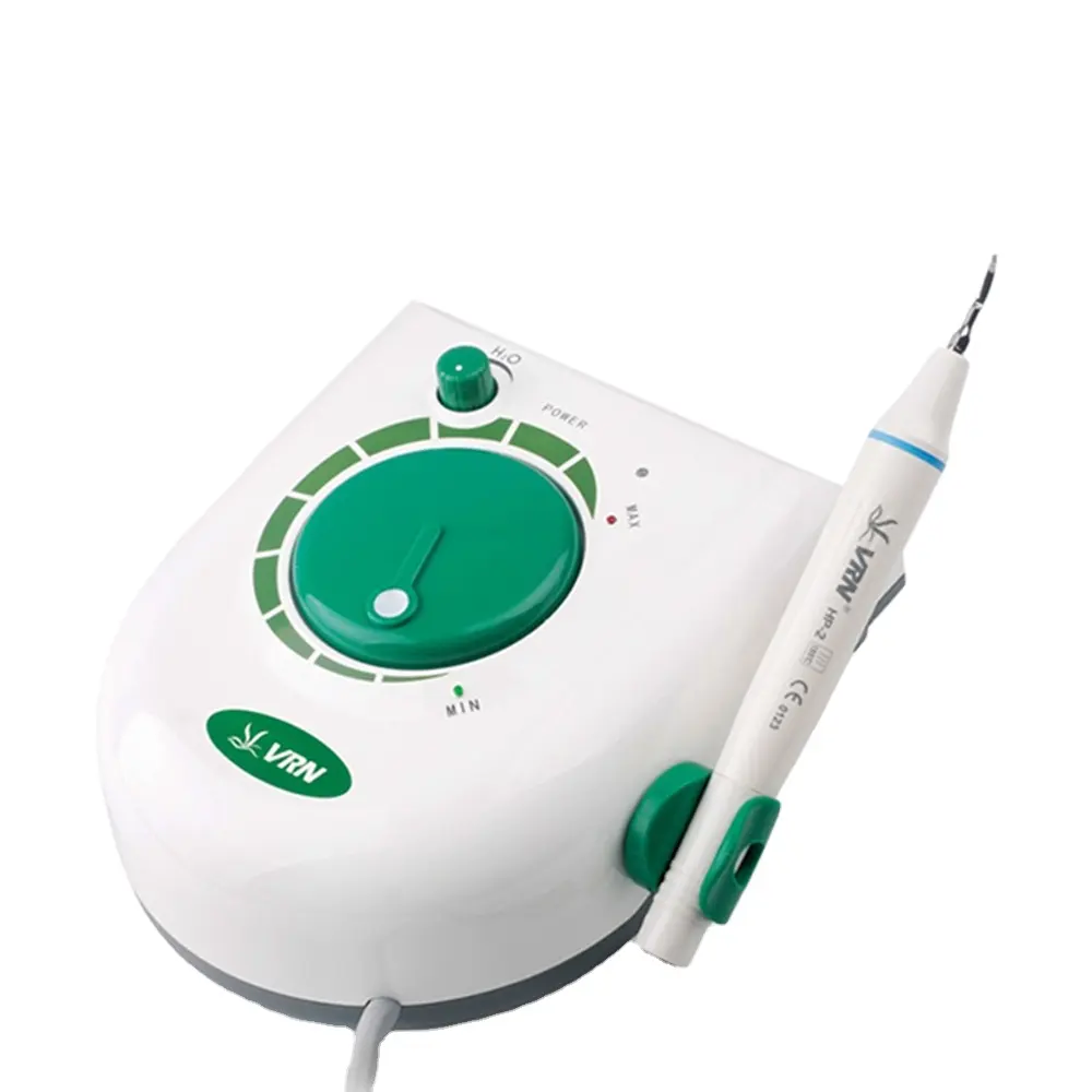 Escalador piezoeléctrico Dental ultrasónico VRN Fit EMS K08A, pieza de mano desmontable, 5 puntas