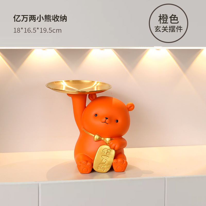 DY2216-2B Orange "Billion Dollar Bear" Storage