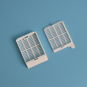 Chất lượng cao Med phòng thí nghiệm Nguồn cung cấp mô học 45 ° góc đánh dấu khu vực Dải Lỗ Nhúng Cassette với kèm theo nắp - Product Image 1