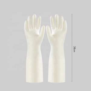 Liên hệ với thực phẩm an toàn dầu kháng dài tay không mùi hộ gia đình làm sạch găng tay tái sử dụng Nitrile nhà bếp găng tay - Product Image 1