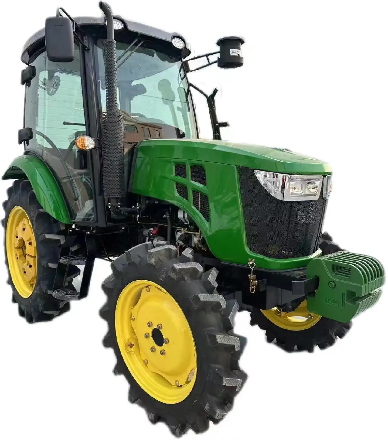 Vendita con caricatore frontale per azienda agricola attrezzature di aratura trattore agricolo