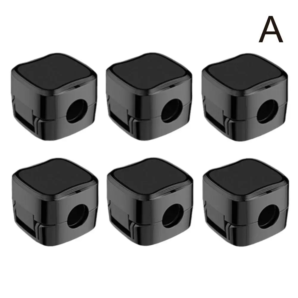 6 piezas-negro