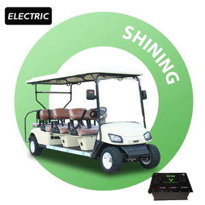 2 + 2 offroad Flipflop golfkar nâng Golf Buggy người mover 4 chỗ điện Golf giỏ hàng Buggy - Product Image 1