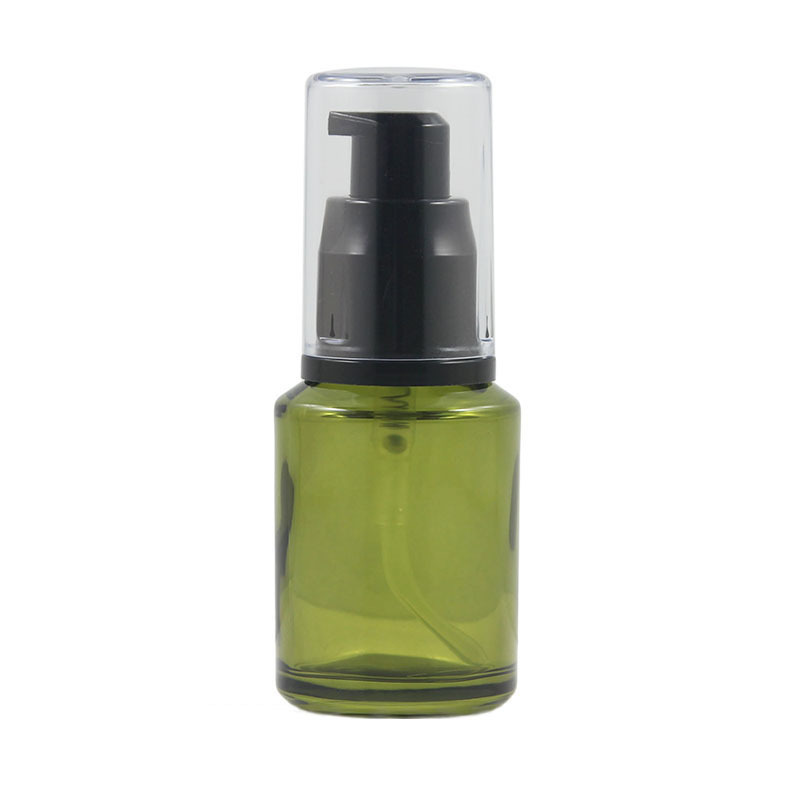 Olive Bottle Lotion Pump