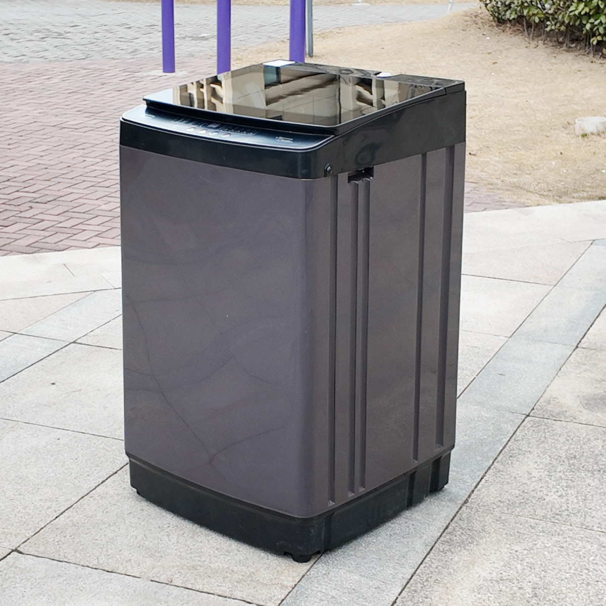 ฝาครอบแก้ว 12 กก. สีน้ำตาล