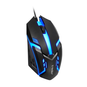 TWOLF Wired RGB Backlit <strong>Keyboard</strong> &amp; <strong>Mouse</strong> Combo Hot Sale Arrival for PC Gaming USB Interface 104 Keys Standard - Product Image 4