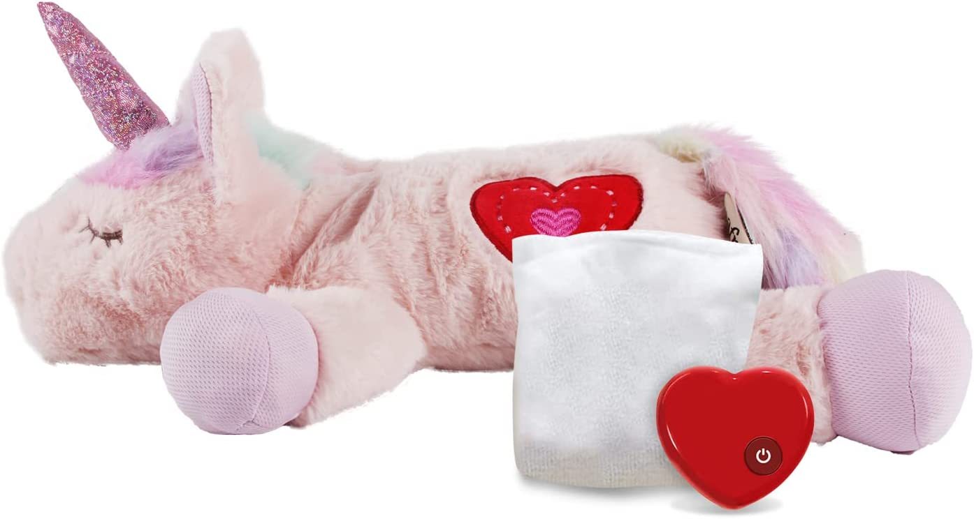 Latido del corazón + Unicornio cálido (rosa)