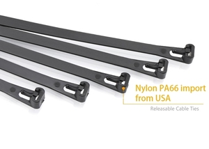 Tự động tái sử dụng buộc quan hệ cáp Zip Nylon 66 nhựa releasable quan hệ Zip kabelbinder điều chỉnh <span class=keywords><strong>Tie</strong></span> kết thúc tốt đẹp - Product Image 3