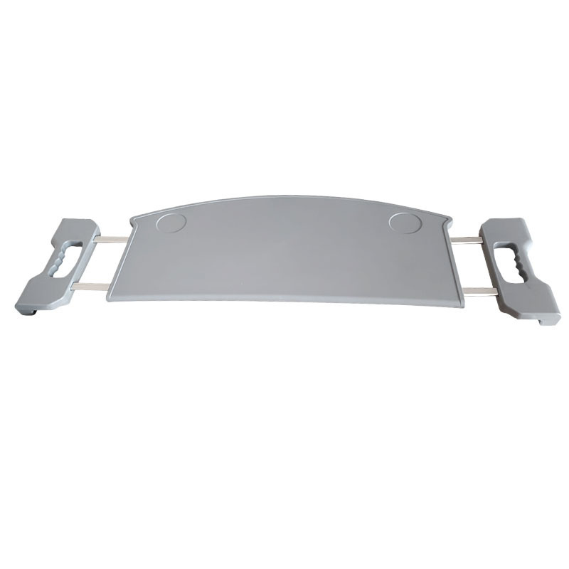 White arc-shaped telescopic